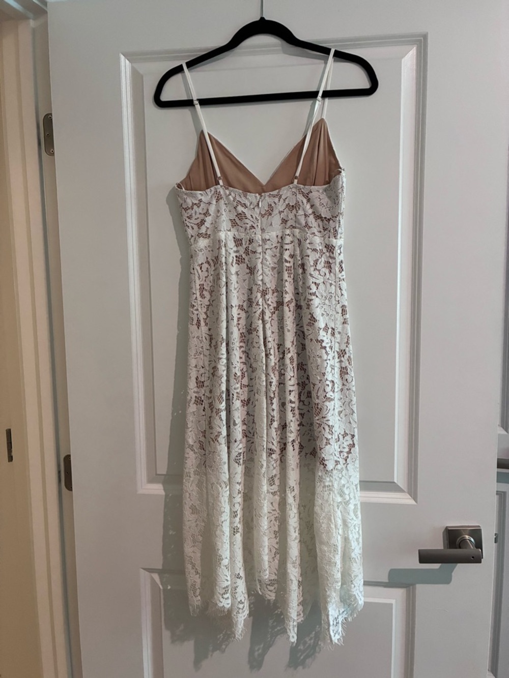 Lulus “One Wish” White Lace Midi Dress |S | Romantic Bridal/Occasion - Picture 5 of 11
